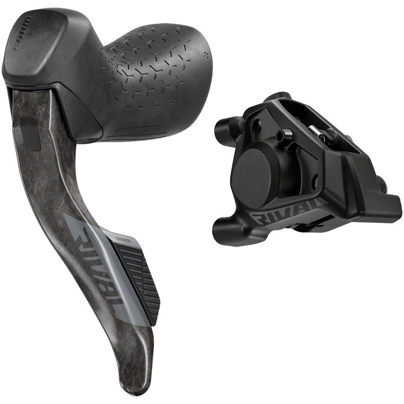 SRAM Rival eTap AXS HRD Shift/Brake Lever Hydraulic Disc Caliper – Left/Front Flat Mount 20mm Offset 950mm Hose BLK E1