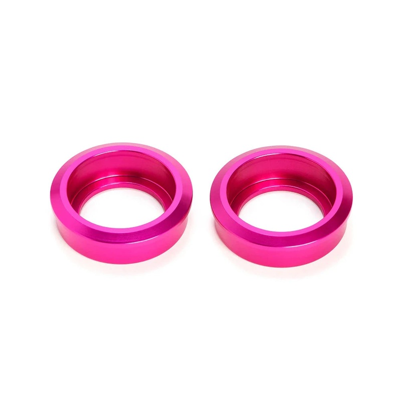 Theory American to Mid Bottom Bracket Cup Set – Aluminum – Hot Pink