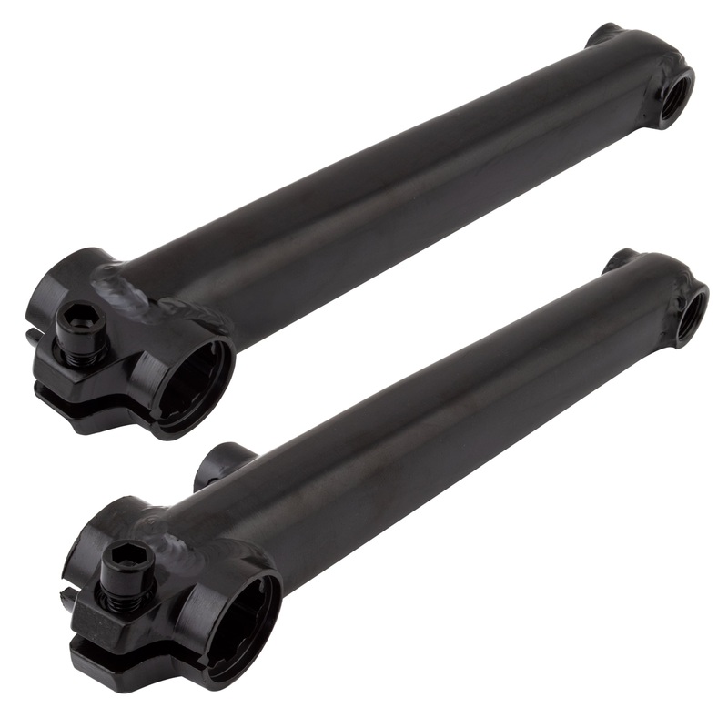 BMX Crank Arms Black BMX 175mm  8 spline – Live 4 Bikes