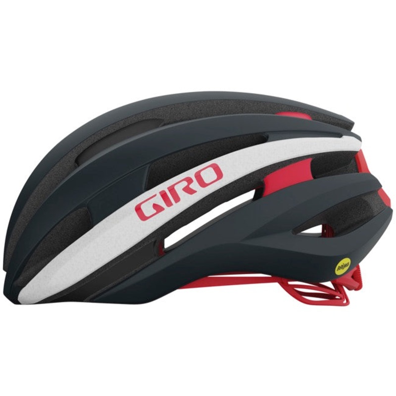 Giro Synthe MIPS II Road Helmet – Matt Gray-White-Red – 2021