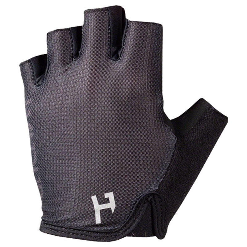 Handup Shorties Gloves – Solid Black Short Finger Small