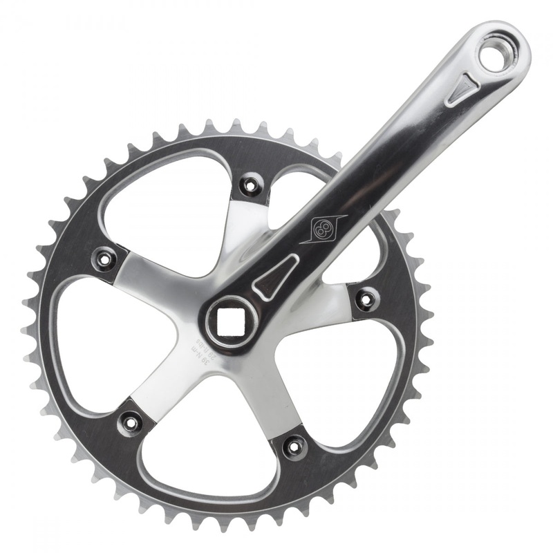 Origin8 Track/SS Crankset 170×46 Aluminum 103mm JIS Square Taper