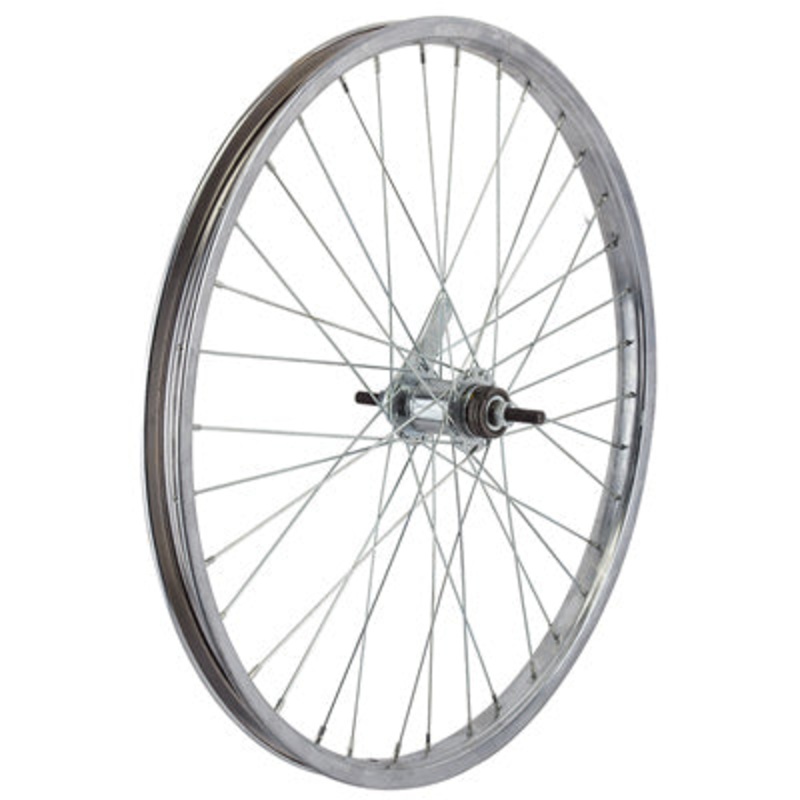 Rr Whl,24X1.75,Cp,Stl,36H 3/8”,Sw,Sil,110Mm,Cb,1S 24” Steel Cruiser/Comfort Wheels  Wheels  24”