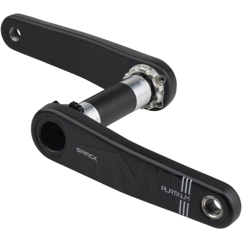 Samox Platinum TM-1 Carbon Crankset – 155mm 3-Bolt Direct Mount DUB Spindle BLK