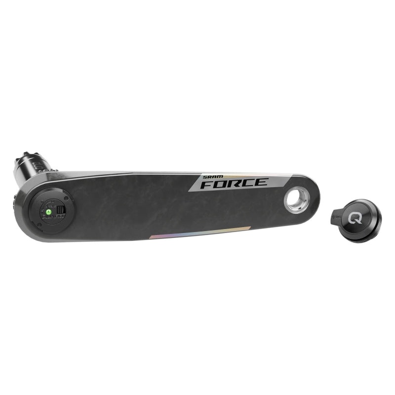 SRAM Force AXS Wide Left Crank Arm Power Meter Spindle Assembly – 172.5mm 12/13-Speed DUB PM Spindle Carbon E1
