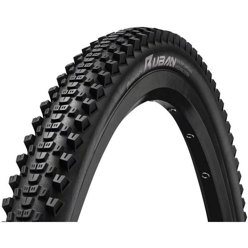 Continental Ruban Tire – 29 x 2.10, Tubeless, Folding, Black SL, PureGrip, ShieldWall System, E25