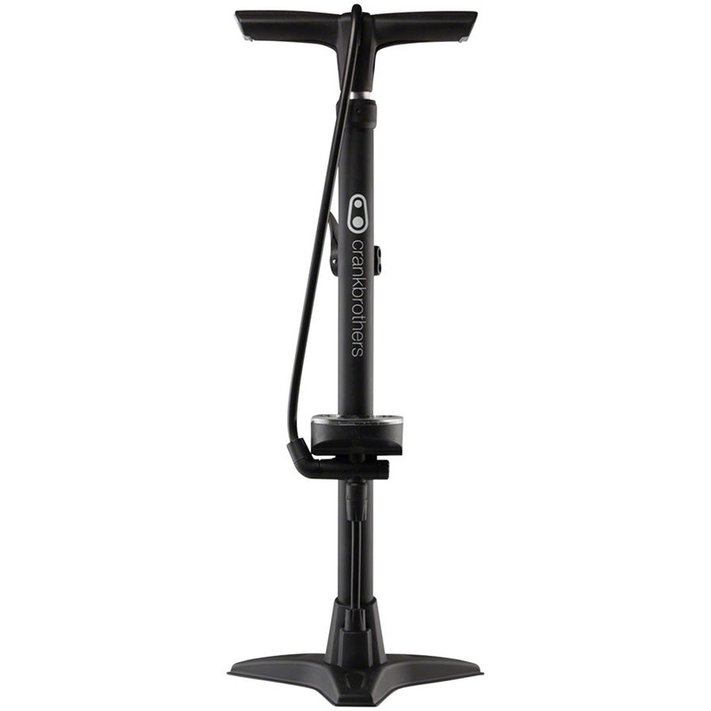 Crank Brothers Gem Floor Pump: Black