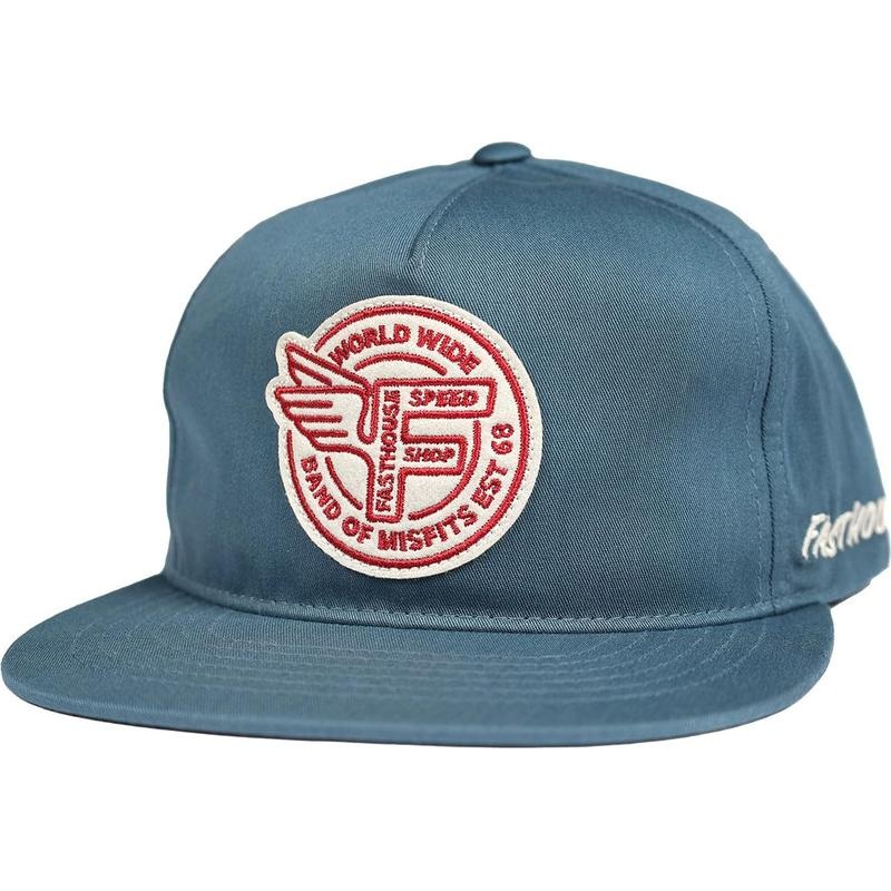 Fasthouse Flight Hat Slate One Size
