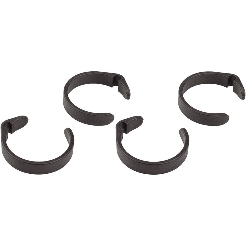Jagwire Clip Ring for E-Bike Control Wires – 28.0-31.8mm Black Pack/4