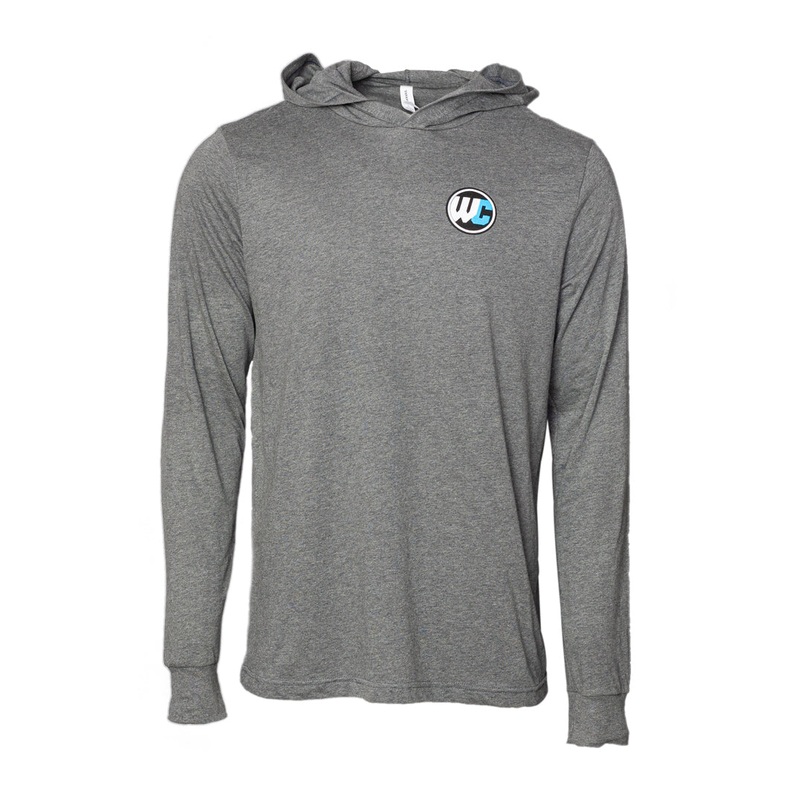 Worldwide Cyclery Lightweight Hoodie Grey Small