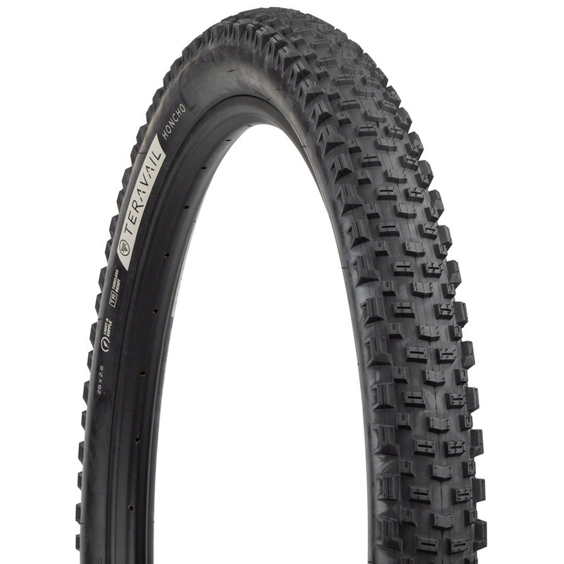 Teravail Honcho Tire – 29 x 2.6 Tubeless Folding BLK Light Supple Grip Compound