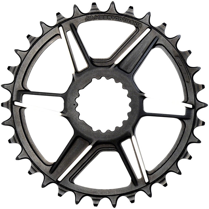 Full Speed Ahead Gradient Direct Mount SH12 Chainring – 36t FSA Direct Mount Compatible Shimano 12-Speed Hyperglide+ BLK