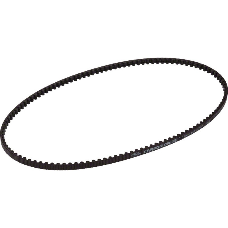 Gates Carbon Drive CDX CenterTrack Belt – 113t Black