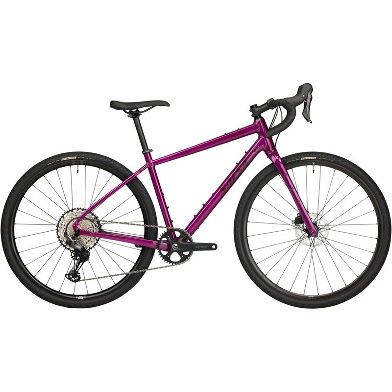 Salsa Journeyer Drop Bar GRX 610 1×12 Bike – 700c, Aluminum, Dark Magenta, 55cm