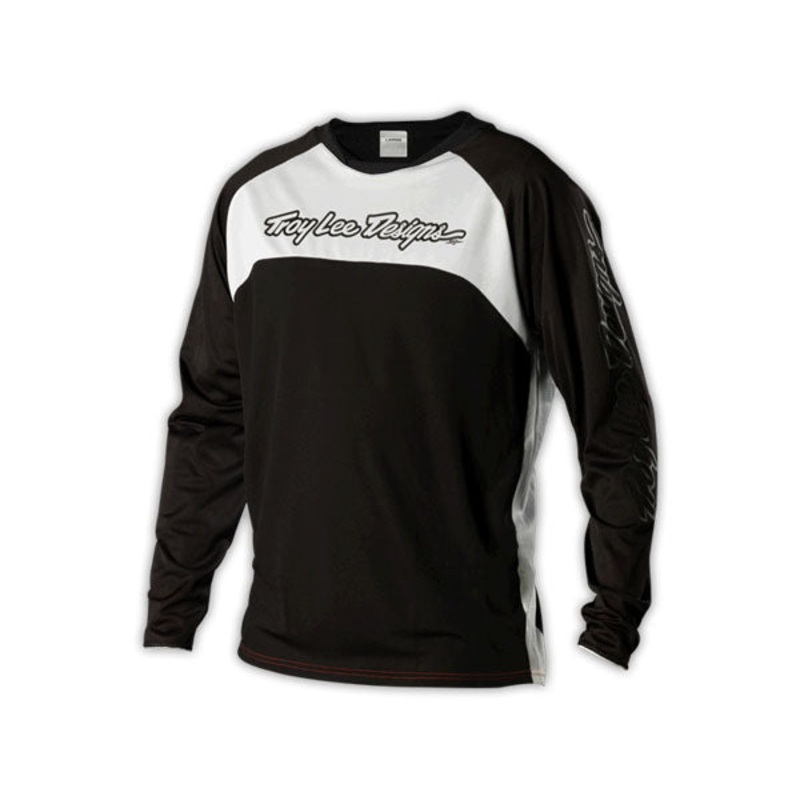 Troy Lee 2014 Sprint BMX Race Jersey-Black/White