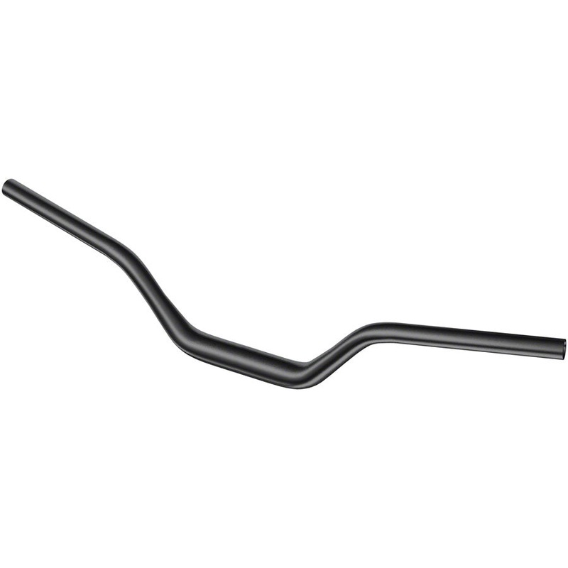 Zoom Riser Handlebar – 86mm Rise, 31.8mm Clamp, 720mm Width, Black