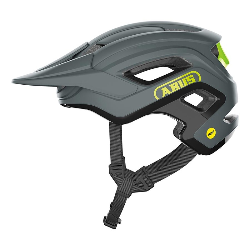 Abus CliffHanger MIPS Helmet – Concrete Grey Large