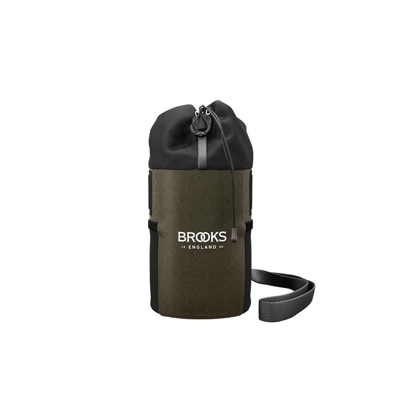 Brooks England Scape Feed Pouch – Mud
