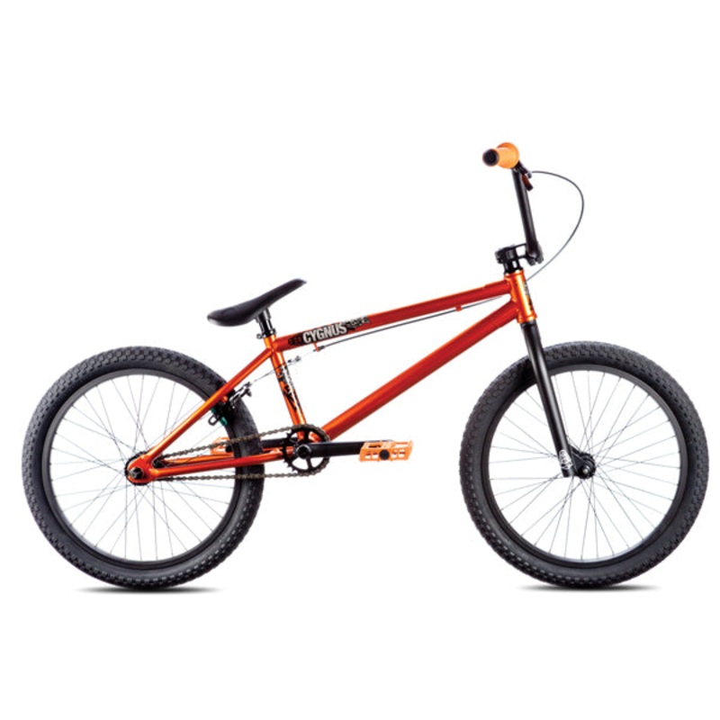 DK Cygnus BMX Bike-Gloss Orange/Black