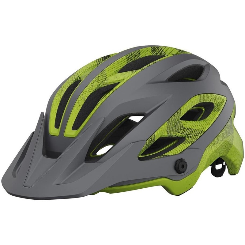 Giro Merit Spherical MTB Helmet – Matt Metallic Black – Ano Lime