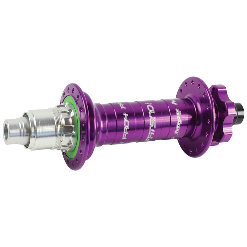 Hope Fatsno Pro 4 Rear Hub – 12 x 197mm 6-Bolt XD Purple 32H