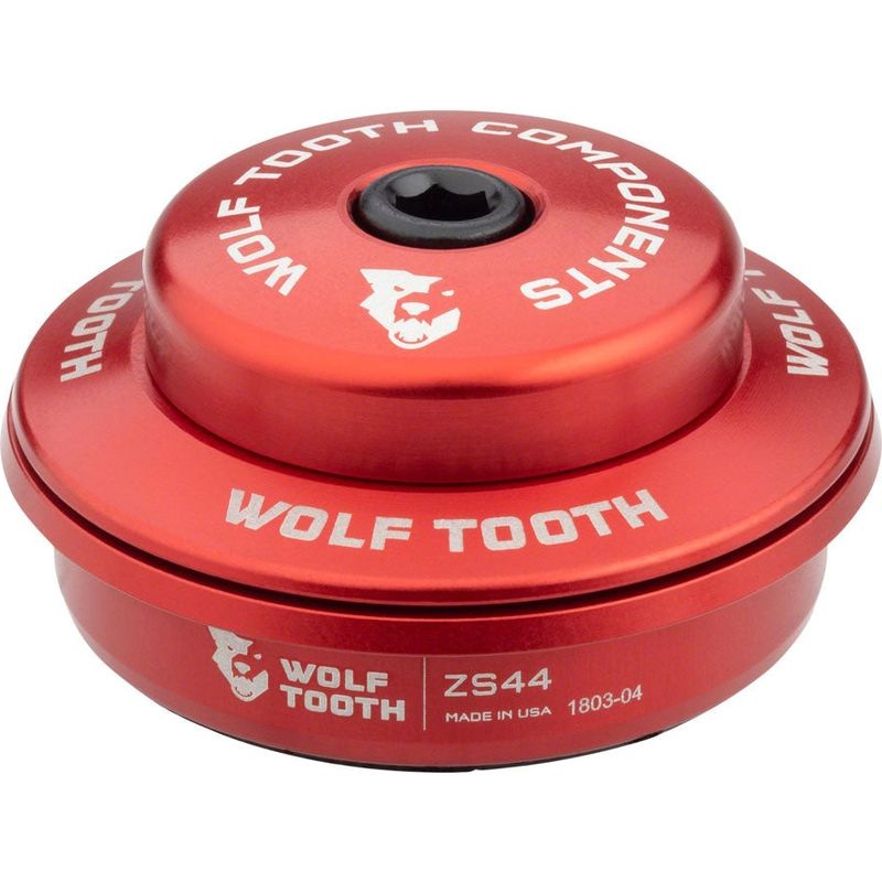 Wolf Tooth Performance Headset – ZS44/28.6 Upper 6mm Stack Red