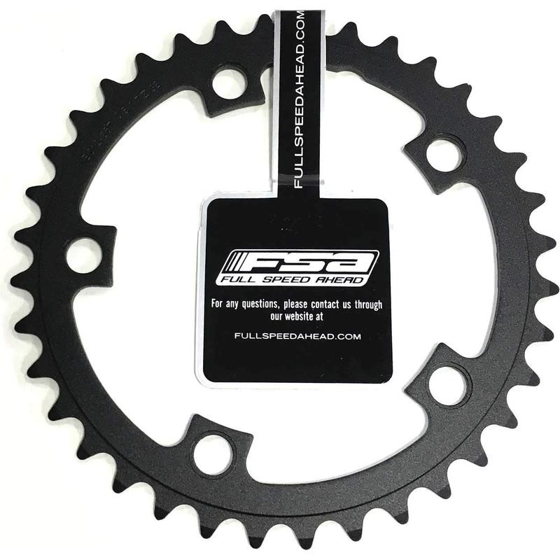 Full Speed Ahead Pro Road Chainring – 36t 110 BCD Aluminum N11 Black
