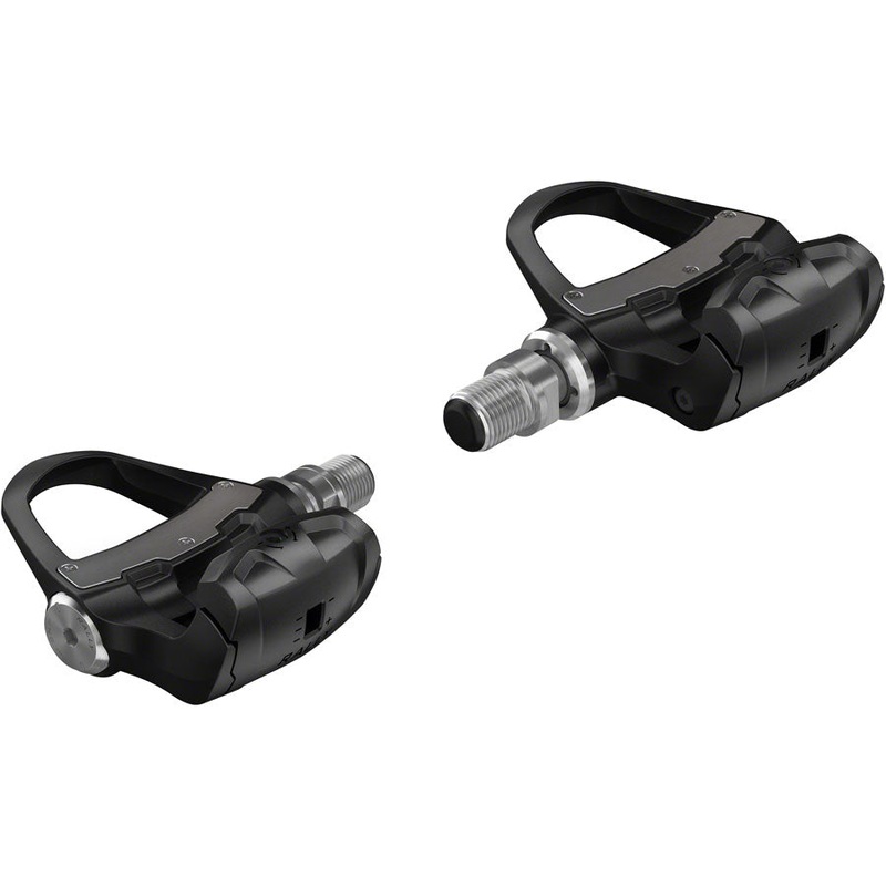 Garmin Rally RS200 Power Meter Pedals – Single Sided Clipless, Composite, 9/16″, Black, Pair, Dual-Sensing, Shimano SPD-SL