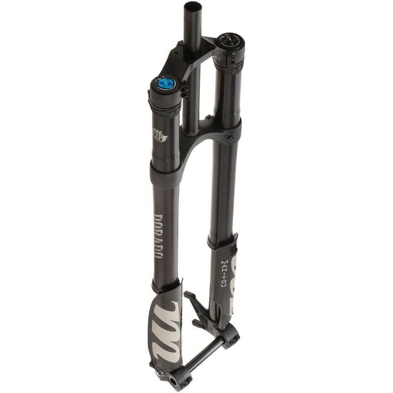 Manitou Dorado Expert Suspension Fork – 27.5″, 203 mm, 20 x 110 mm, 47 mm Offset, Straight Steerer, Black, Gen 2