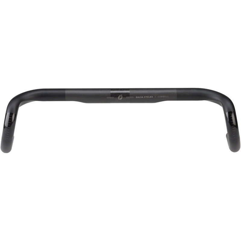 Salsa Cowbell Carbon Drop Handlebar – Carbon 31.8mm 44cm Black