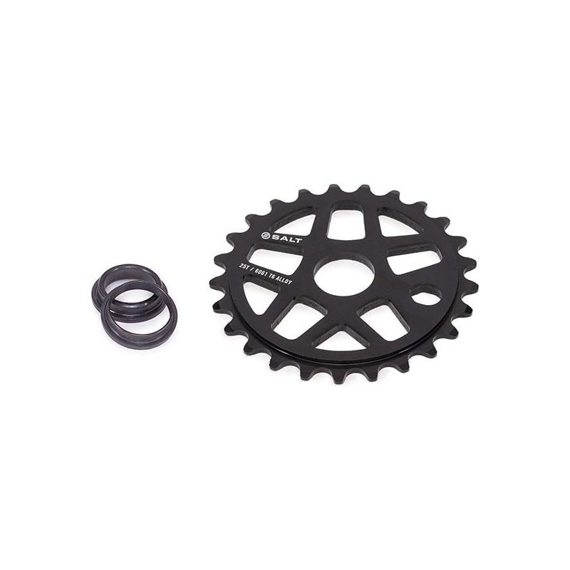 Salt, Gateway, Chainring, Teeth: 25, 6061-T6 Aluminum, Black