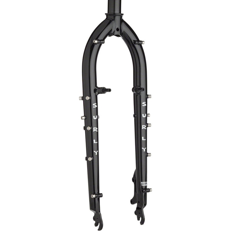 Surly Ogre Fork: 29″ 1-1/8″ Canti Black