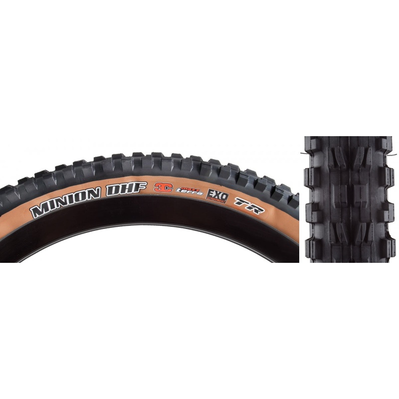 Tire Max Minion Dhf 27.5X2.3 Black/Dsk Fold/60 3Ct/Exo/Tr/Dtw