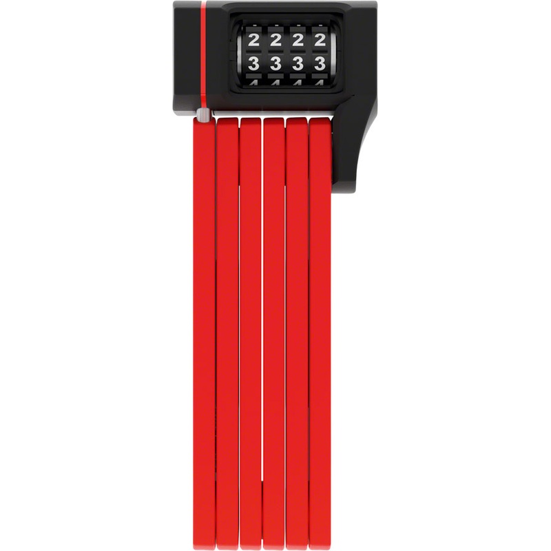 Abus BORDO 5700c Combination Folding Lock – 80cm, Red