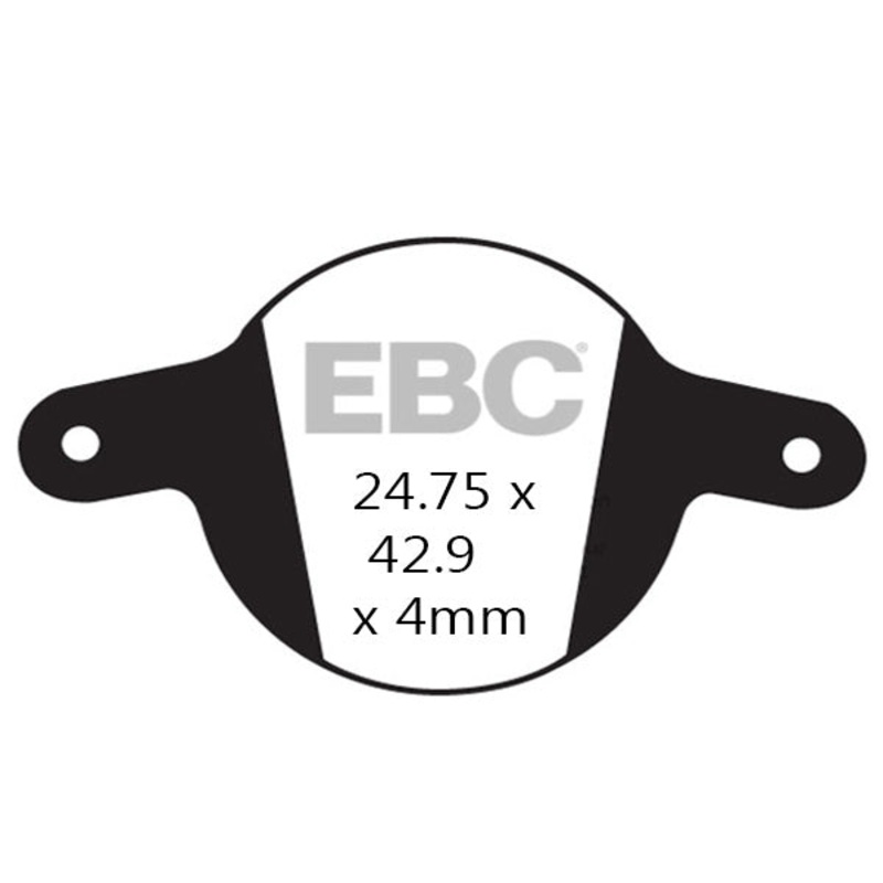 EBC Magura Clara 01+/Louise 02+ Disc Brake Pads – Red