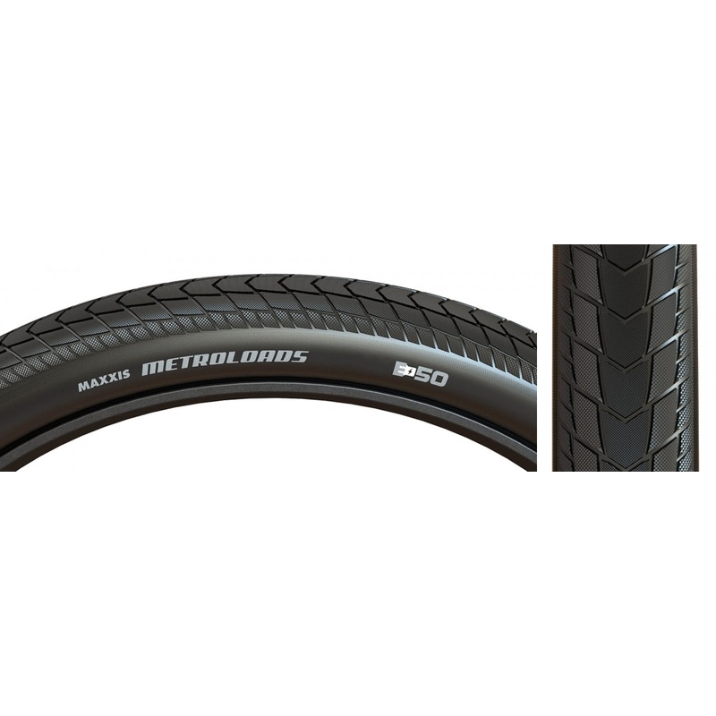 Tire Max Metroloads 26X2.15 Bk Wire/60 Ri/Ref E50
