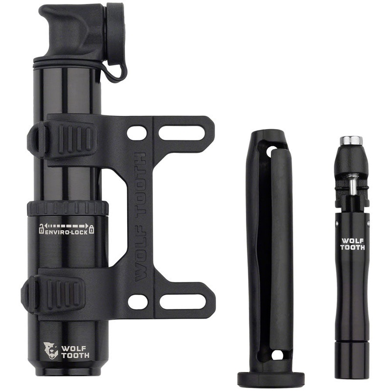 Wolf Tooth Encase Pump with Chain Tool and Tire Plug Tool – 40cc