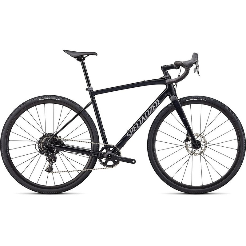 2022 Specialized diverge e5 comp bike gloss tarmac black/smoke/chrome/clean 52