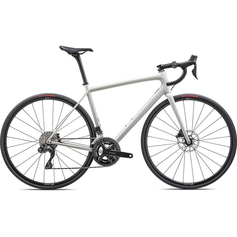 2023 Specialized aethos comp bike gloss 100% red ghost pearl over dune white/dune white 54