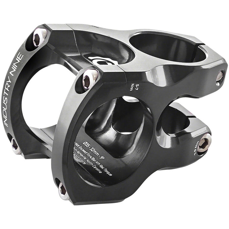 Industry Nine A35 Stem – 32mm 35 Clamp +/-9 1 1/8″ Aluminum Black