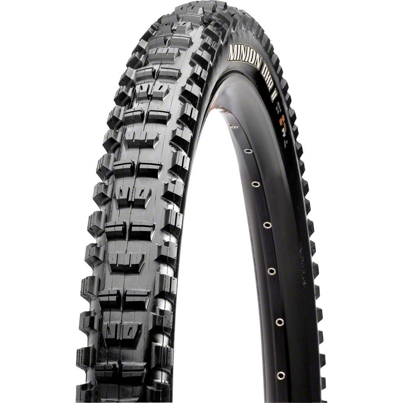 Maxxis Minion DHR II Tire – 29 x 2.4, Tubeless, Folding, Black, 3C MaxxGrip, DD, Wide Trail