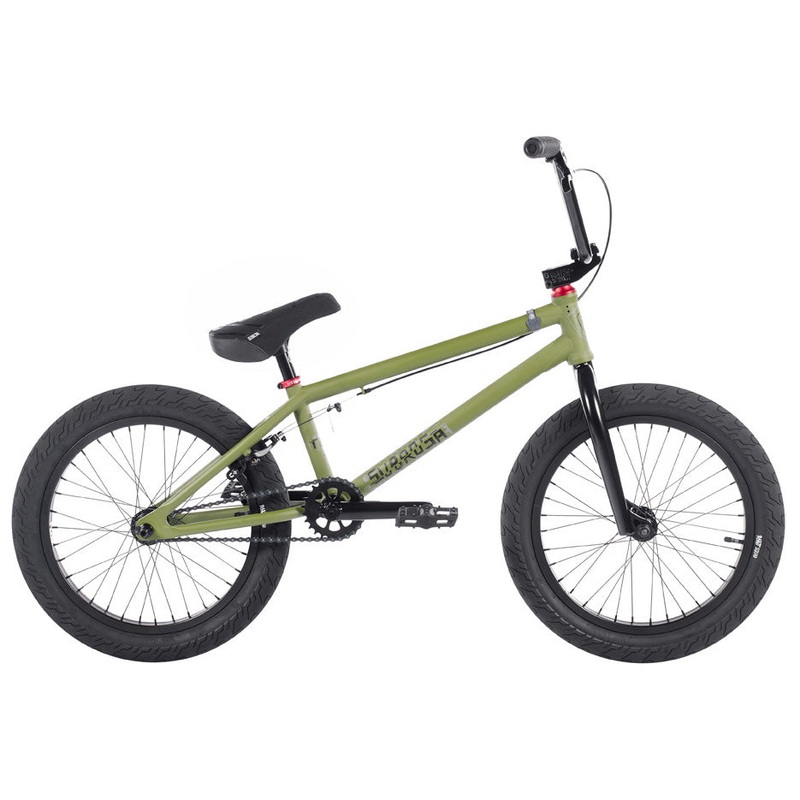 Subrosa Tiro 18″ BMX Freestyle Bike-Army Green