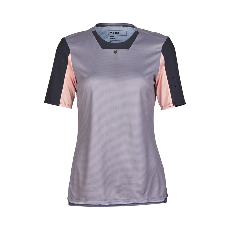 Fox Racing Defend Short Sleeve MTB Jersey – Womens – Stone