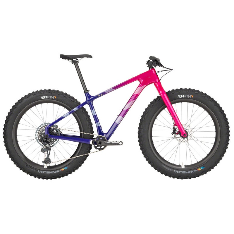 Salsa Beargrease Carbon X01 Fat Bike – 27.5″ Carbon Purple/Pink Fade Large