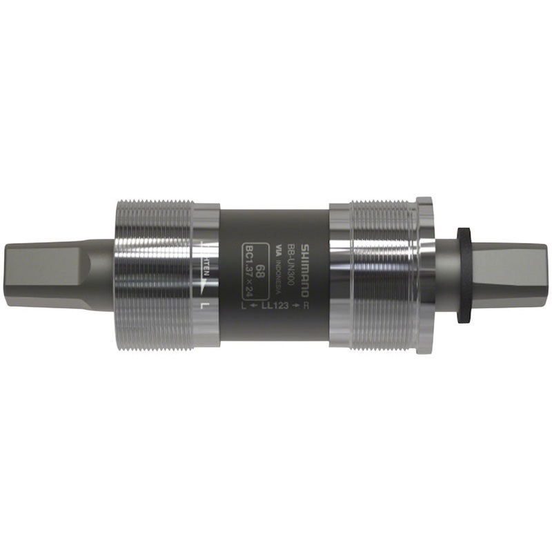 Shimano BB-UN300 Bottom Bracket – English 68 x 122.5mm Spindle Square Taper JIS 50mm Chainline