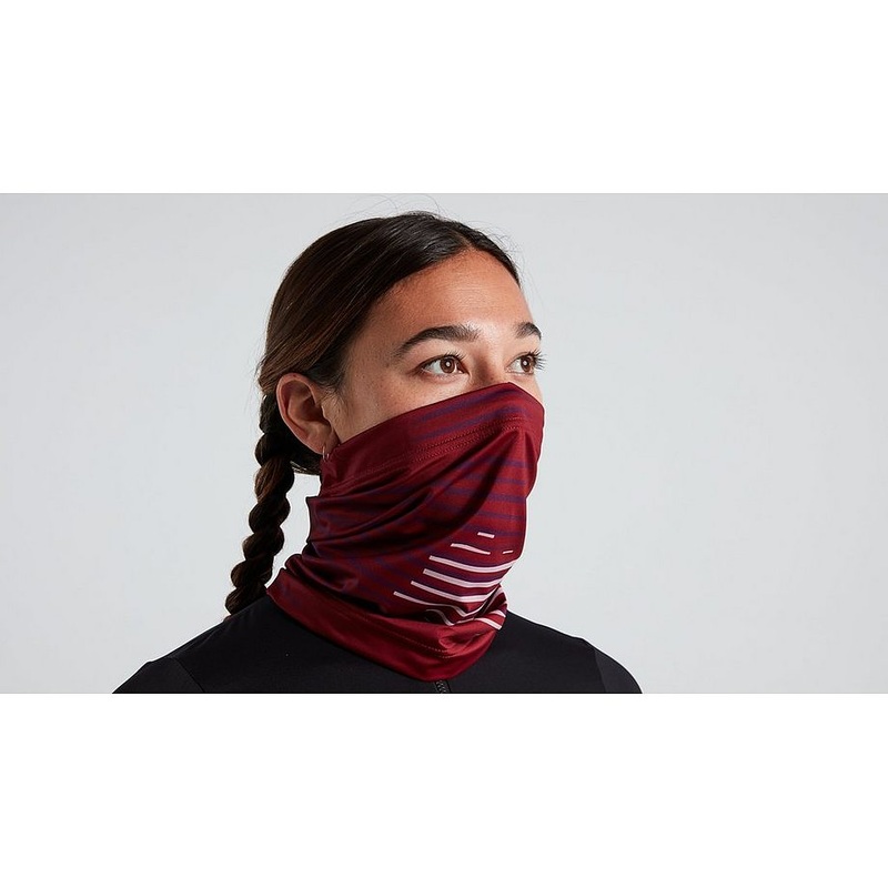 Specialized blur neck gaiter maroon osfa