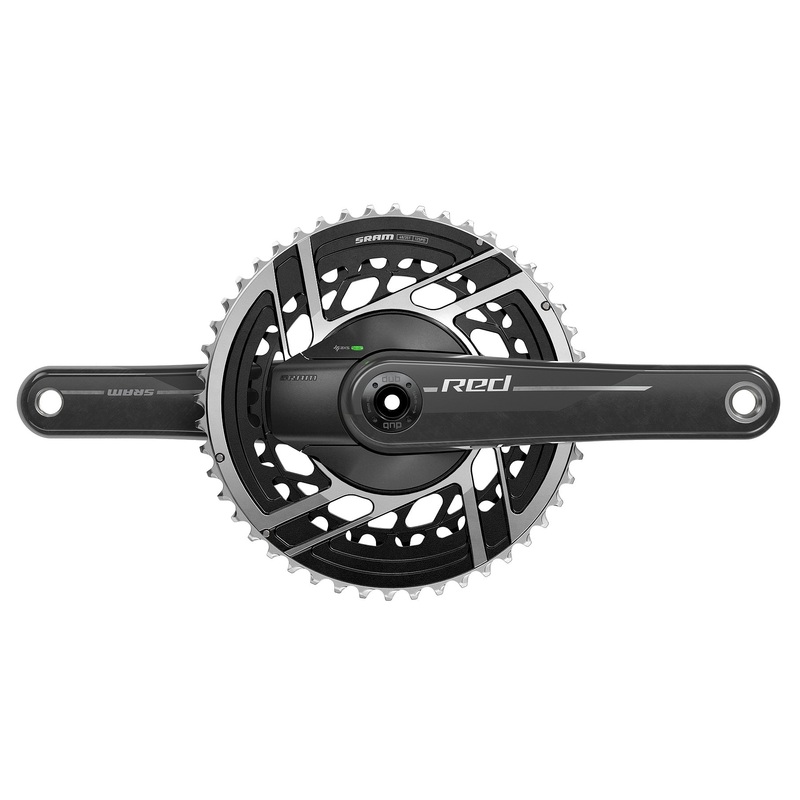 SRAM Red AXS 2x Power Meter E1, Power Meter Crankset, Speed: 12, Spindle: 28.99mm, BCD: Direct Mount SRAM 8 Bolt, 46/33,