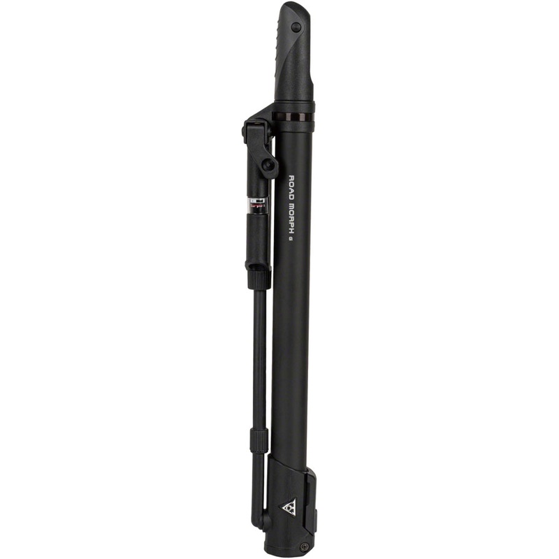 Topeak Road Morph G Pump – with Gauge Black 140psi