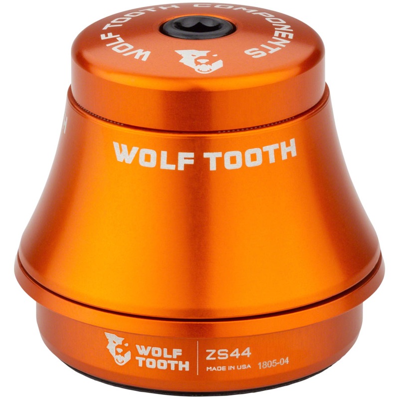 Wolf Tooth Premium Headset – ZS44/28.6 Upper 25mm Stack Orange