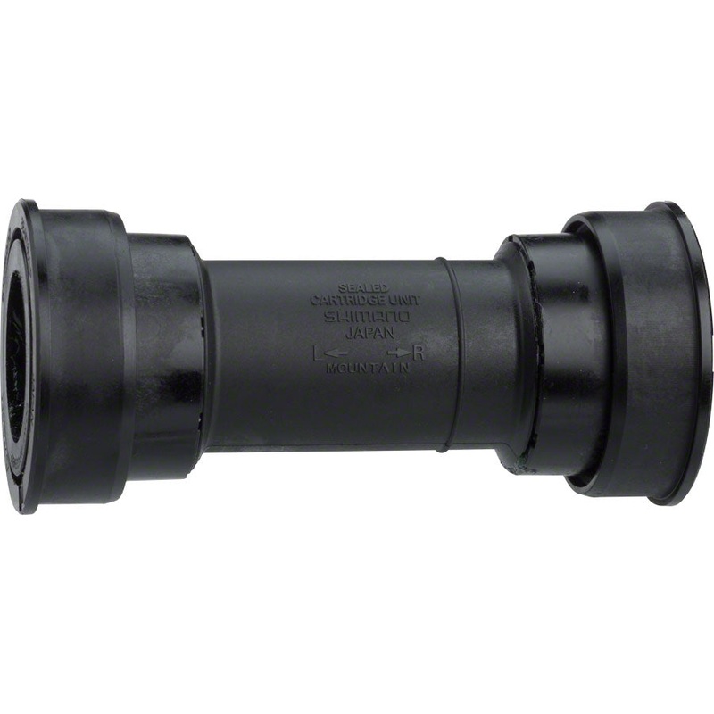 XT BB-MT800-PC Press Fit Bottom Bracket – BB107 107mm Black